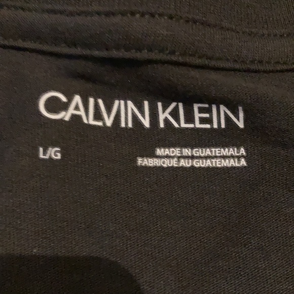 2 for $30 CALVIN KLEIN T-shirt Men’s Size Large CK Short Sleeve T Shirt - Picture 6 of 7